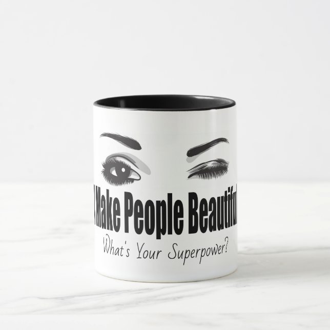 Caneca Eu Deixo as Pessoas Lindas Qual é o Seu Superpoder (Centro)