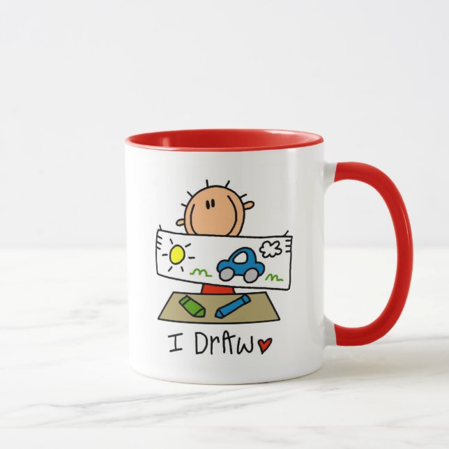 Caneca Eu Desenho (Direita)