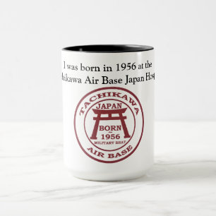 Caneca Eu era nascido em 1956 no hospital Japão de
