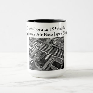 Caneca Eu era nascido em 1959 no hosp de Tachikawa AB