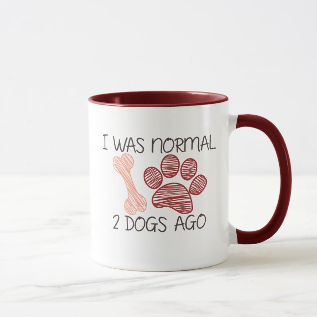 CANECA EU ERA NORMAL HÁ DOIS CÃES (Direita)
