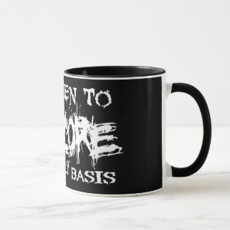 Caneca Eu escuto Grindcore