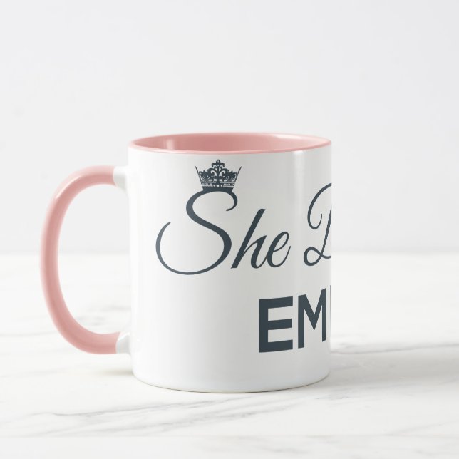 Caneca Eu estou construindo meu império (Esquerda)