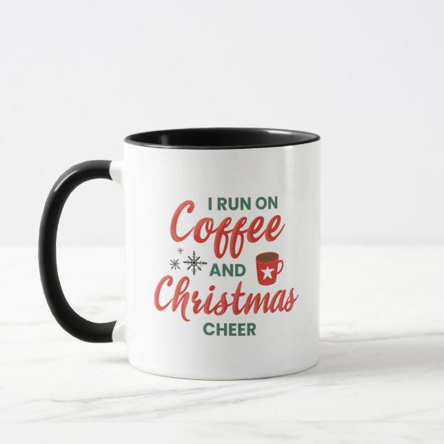 Caneca Eu Faço Café E Saúde De Natal, Presentes De Natal (Esquerda)