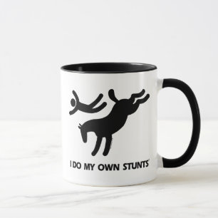 Caneca Eu faço meu próprio cavalo de Stunts™: imagem