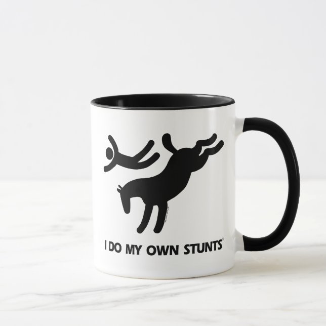 Caneca Eu faço meu próprio cavalo de Stunts™: imagem (Direita)
