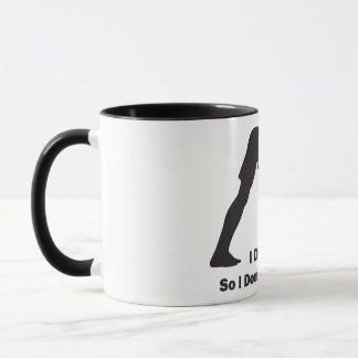Caneca Eu Faço Yoga Para Não Te Dar Um Soco - Imagem Masc