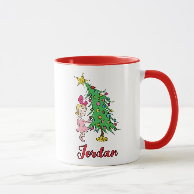 Caneca Eu Fui Quem Foi Cindy-Lou | Personalizado  (Direita)