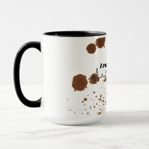 Caneca Eu Funciono com Café e Memes Presente par
