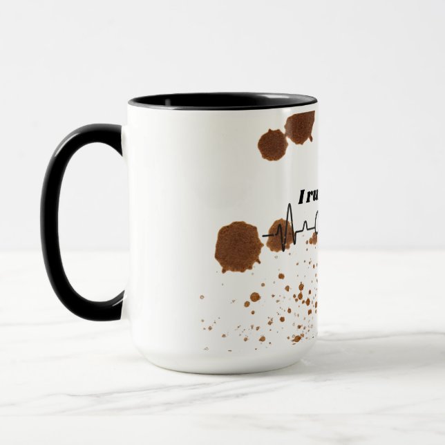 Caneca Eu Funciono com Café e Memes | Presente par (Esquerda)