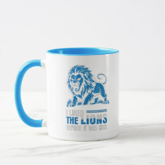 Caneca Eu gostava dos Leões antes de ser Leões Salgados d