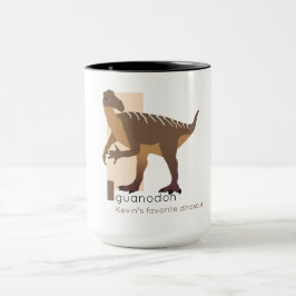 Caneca Eu gosto de Iguanodon Mug