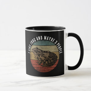 CANECA EU GOSTO DE SAPO E TALVEZ DE 3 PESSOAS
