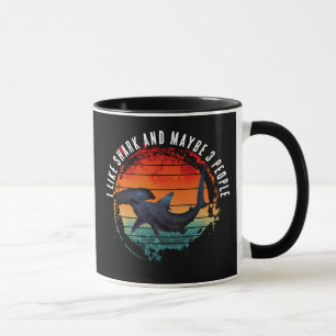 CANECA EU GOSTO DE TUBARÃO E TALVEZ 3 PESSOAS