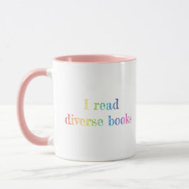 Caneca Eu Li Diversas Livros