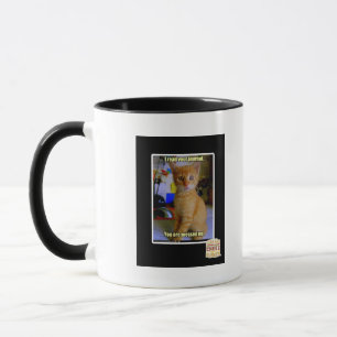 Caneca Eu li o seu diário