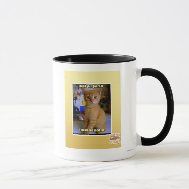 Caneca Eu li seu jornal (Direita)