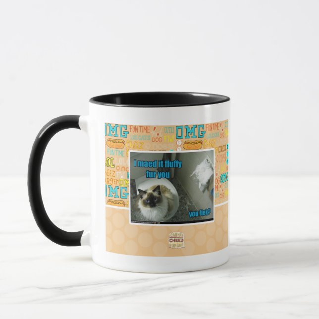 Caneca Eu maed o pele macia você (Esquerda)