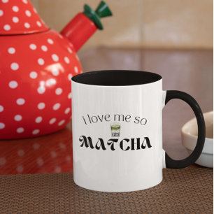 Caneca Eu Me Amo Tão Matcha