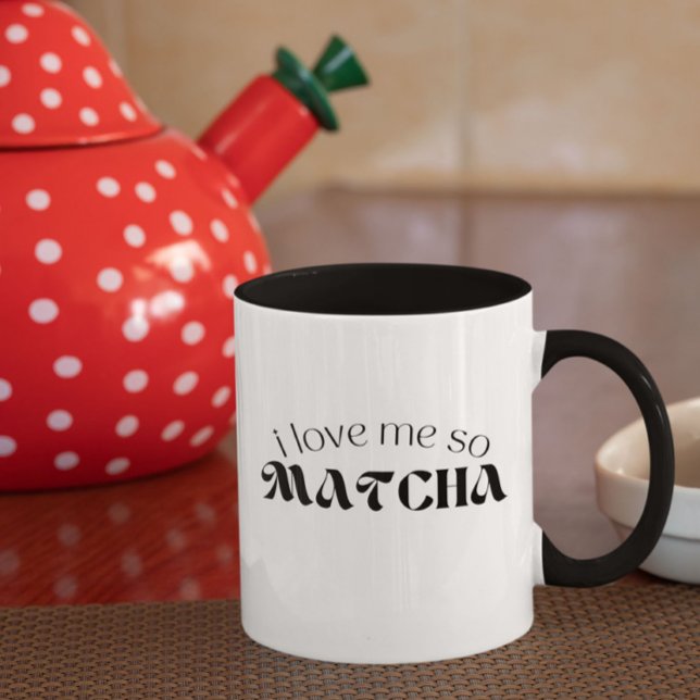 Caneca Eu Me Amo Tão Matcha (Criador carregado)