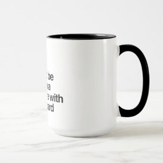 Caneca Eu não devo ser confiada em uma livraria com um