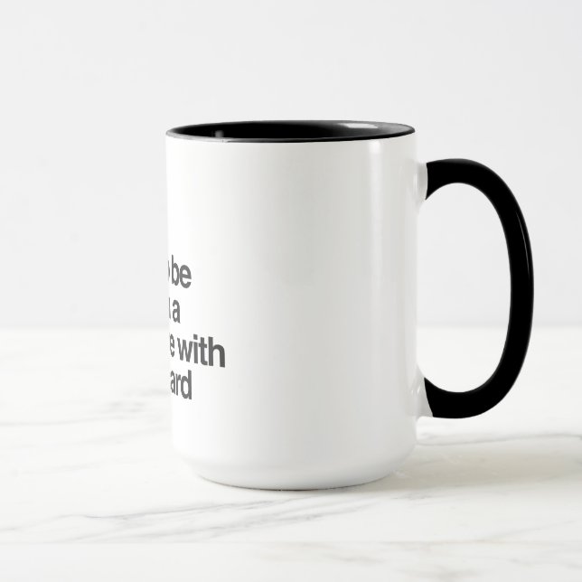 Caneca Eu não devo ser confiada em uma livraria com um (Direita)