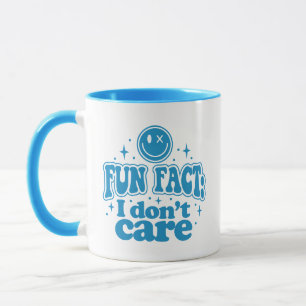 Caneca Eu não me importo com engraçado