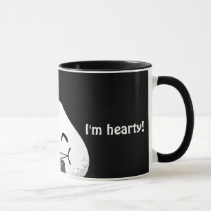 Caneca EU NÃO SOU GORDO. Eu estou com cerimônia!