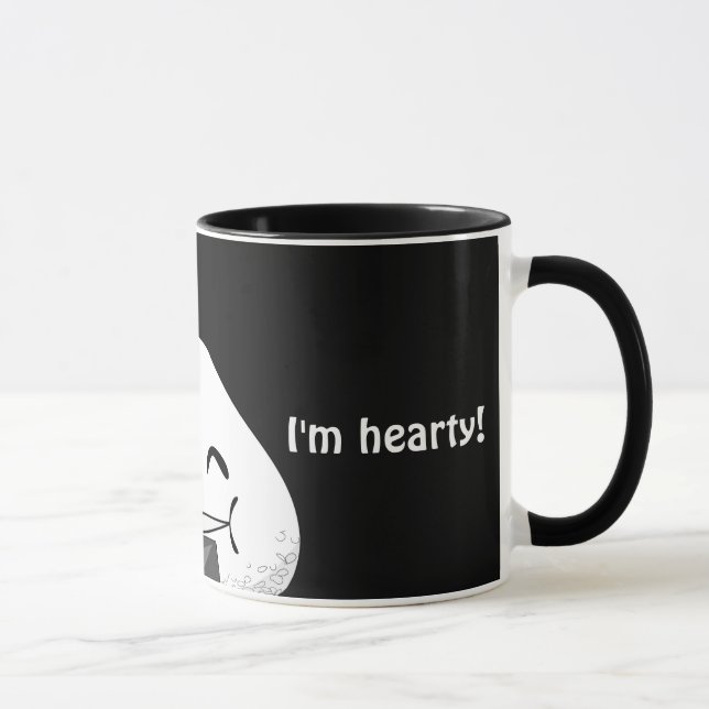 Caneca EU NÃO SOU GORDO. Eu estou com cerimônia! (Direita)