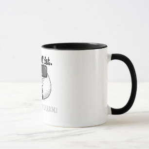 Caneca EU NÃO SOU GORDO. Sou CHEIO de CHARM!