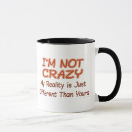 Caneca Eu não sou louco