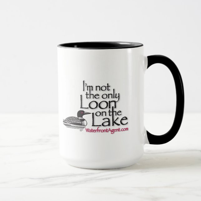 Caneca Eu não sou o único leão no lago (Direita)