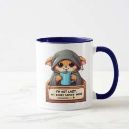 Caneca Eu não sou preguiçoso