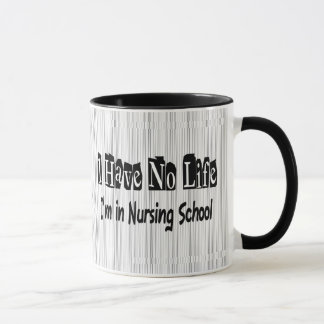 Caneca Eu não tenho nenhuma escola de cuidados engraçada