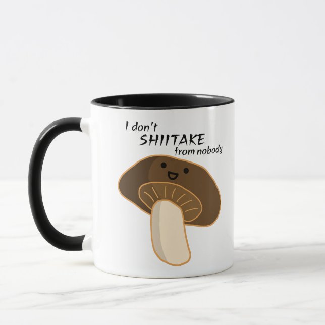 Caneca Eu não tomo SHIITAKE de ninguém (Esquerda)