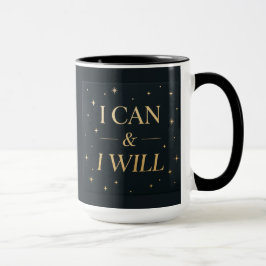 Caneca Eu Posso Eu Vou | Café com Citação Motivaci