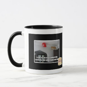 Caneca Eu posso ver que nenhuma maneira que isto poderia