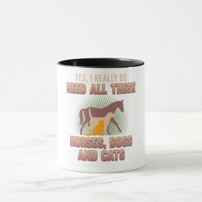 Caneca Eu Preciso De Todos Estes Gatos O Melhor Pai De Ga (Centro)