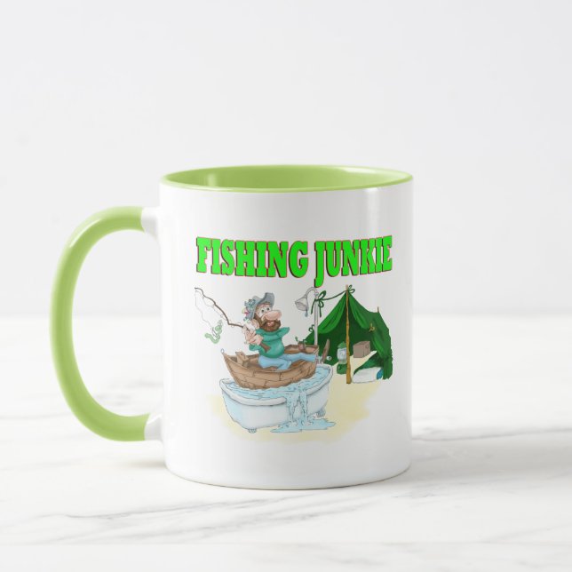 Caneca Eu preferencialmente a pescar! (Esquerda)