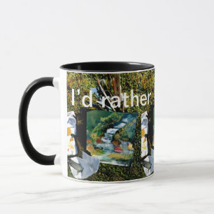 Caneca Eu Preferencialmente De Estar Pintando