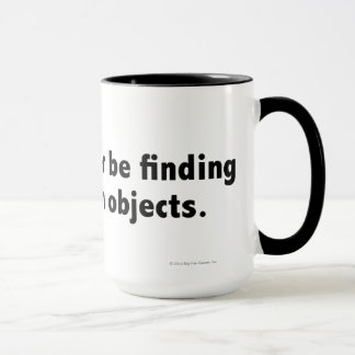 Caneca Eu preferencialmente estaria encontrando objetos