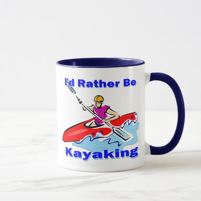 Caneca Eu preferencialmente seria 1 Kayaking (Direita)