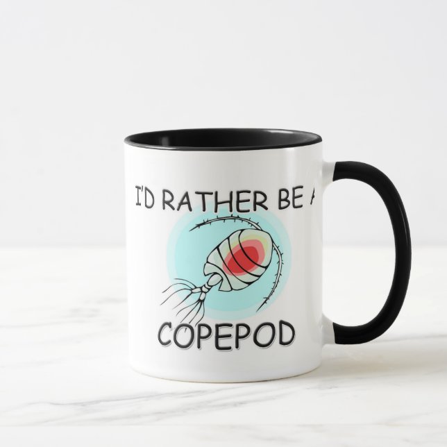 Caneca Eu preferencialmente seria um Copepod (Direita)