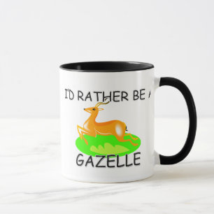Caneca Eu preferencialmente seria uma gazela