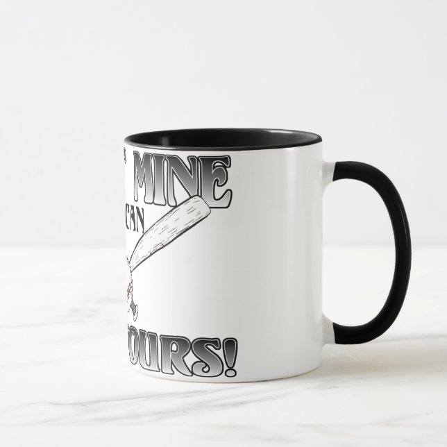 Caneca Eu Prendi A Minha....Kick Seu Softball (Direita)