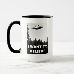 Caneca Eu quero acreditar