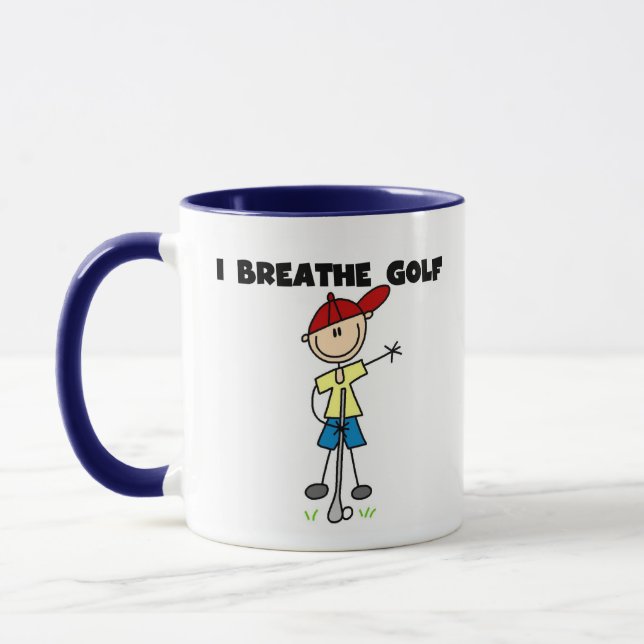 Caneca Eu Respiro Golfe (Esquerda)