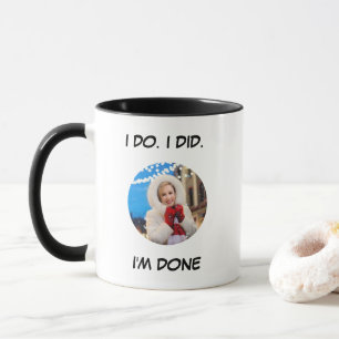 Caneca Eu Sei. Eu Fiz. Estou farto de fotos