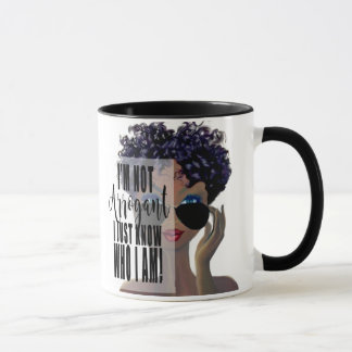 Caneca Eu sei quem eu sou concessão