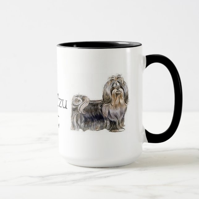 Caneca Eu Shih Tzu Não (Direita)